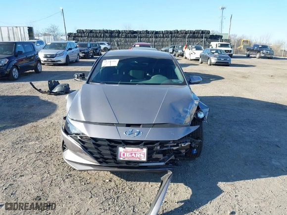 2023 Hyundai Elantra SEL with VIN KMHLM4AG9PU566192, listed as a IAAI auction lot 41763506 with 17,813 mi miles. Bid and sale history available at carsss.com. Image 13.