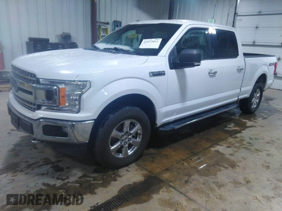 2018 Ford F-150 XL with VIN 1FTFW1EG9JFD55221, listed as a IAAI auction lot 42073862 with 184,281 mi miles and . Bid and sale history available at carsss.com. Image 14.