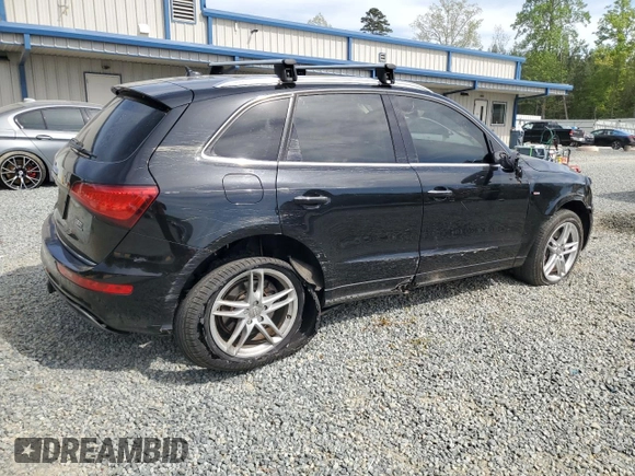2016 Audi Q5 Premium Plus with VIN WA1D7AFP7GA051601, listed as a Copart auction lot 53721425 with 108,465 mi miles and Salvage title. Bid and sale history available at DreamBid. Image 3.