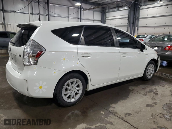 2012 Toyota Prius Two with VIN JTDZN3EU0C3122981, listed as a Copart auction lot 54251065 with 151,592 mi miles and Non Repairable. Bid and sale history available at DreamBid. Image 3.