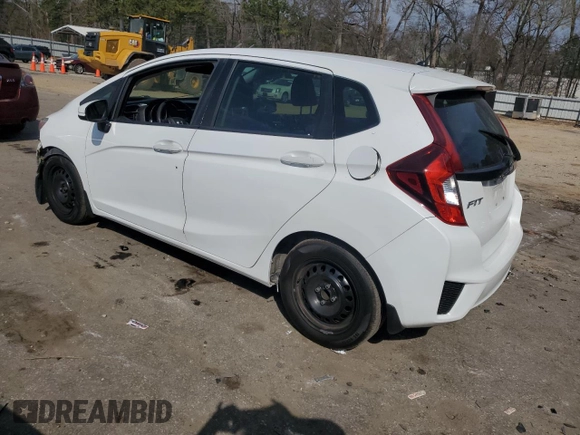 2015 Honda Fit LX with VIN 3HGGK5G56FM750260, listed as a Copart auction lot 48250015 with 116,832 mi miles and Salvage Title. Bid and sale history available at carsss.com. Image 2.