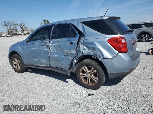 2015 Chevrolet Equinox LS with VIN 2GNALAEK7F6319172, listed as a Copart auction lot 46505075 with 163,391 mi miles and Salvage Title. Bid and sale history available at carsss.com. Image 2.