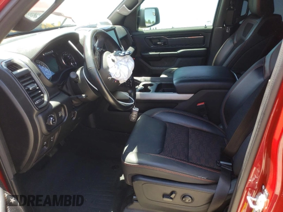 2022 Ram 1500 Big Horn with VIN 1C6RRFFG4NN245437, listed as a Copart auction lot 59237015 with 29,611 mi miles and Salvage title. Bid and sale history available at DreamBid. Image 7.