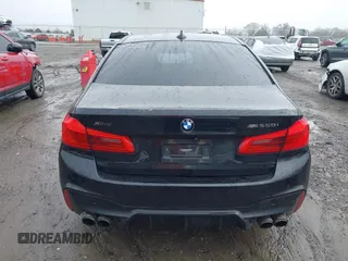2018 BMW 5 Series M550i xDrive with VIN WBAJB9C59JB049114, listed as a IAAI auction lot 41543633 with 87,942 mi miles and . Bid and sale history available at carsss.com. Image 17.