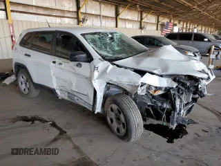 2017 Jeep Cherokee Sport с VIN 1C4PJLAB5HW643353, выставлен на аукционе Copart как лот 57707195 с пробегом 104 655 миль миль и Списание • Salvage title. История ставок и продаж доступна на DreamBid. Изображение 4.