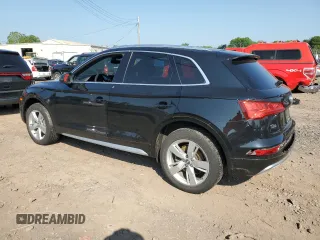 2018 Audi Q5 Premium Plus with VIN WA1BNAFY5J2241274, listed as a Copart auction lot 59500275 with 37,303 mi miles and Salvage title. Bid and sale history available at DreamBid. Image 2.
