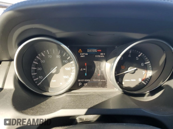 2012 Land Rover Range Rover Evoque Prestige Premium with VIN SALVV2BG4CH644581, listed as a Copart auction lot 44621225 with 103,728 mi miles and Salvage title. Bid and sale history available at DreamBid. Image 9.