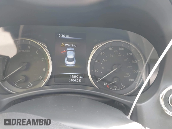 2021 Infiniti Q50 Luxe z VIN JN1EV7BP7MM700965, wystawiony jako IAAI lot #41998024 z przebiegiem 44 897 mil mil oraz . Historia ofert i sprzedaży dostępna na DreamBid. Obrazek 7.