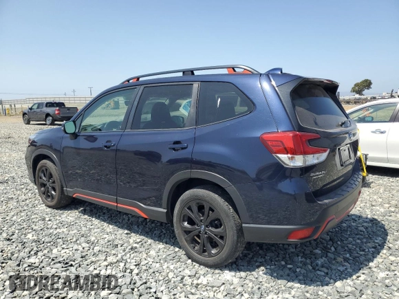 2020 Subaru Forester Special Sports with VIN JF2SKALCXLH419897, listed as a Copart auction lot 60259145 with 82,039 mi miles and Salvage title. Bid and sale history available at DreamBid. Image 2.