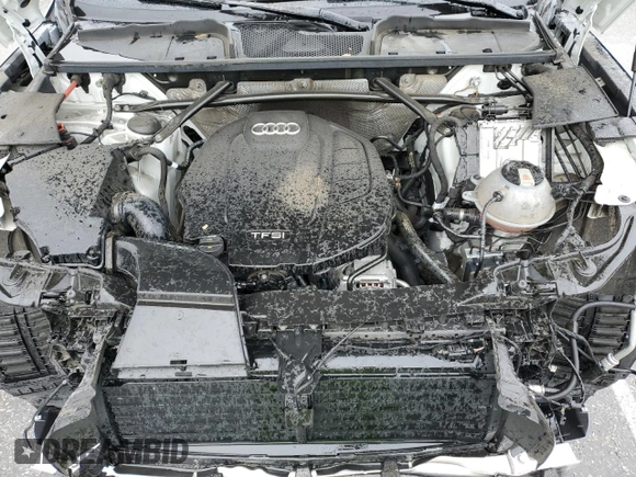 2020 Audi Q5 Premium Plus with VIN WA1BNAFY0L2037761, listed as a Copart auction lot 48557125 with 38,667 mi miles and Salvage Title. Bid and sale history available at carsss.com. Image 12.