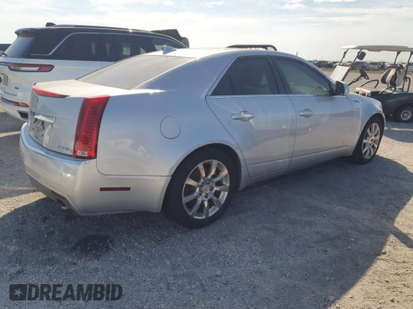 2009 Cadillac CTS AWD w/1SA with VIN 1G6DH577190158969, listed as a Copart auction lot 76184374 with 0 mi miles and Non Repairable. Bid and sale history available at carsss.com. Image 3.