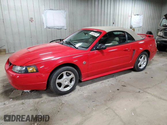 2004 Ford Mustang Deluxe with VIN 1FAFP44604F159640, listed as a Copart auction lot 53284015 with 86,357 mi miles and Clean Title. Bid and sale history available at carsss.com. Image 1.