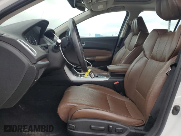2020 Acura TLX Technology with VIN 19UUB3F46LA002150, listed as a Copart auction lot 59041975 with 106,890 mi miles and Salvage title. Bid and sale history available at DreamBid. Image 7.