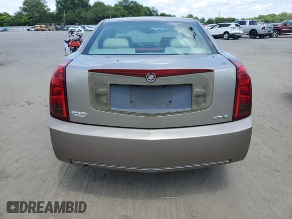 2003 Cadillac CTS with VIN 1G6DM57N530145580, listed as a Copart auction lot 58234414 with 153,227 mi miles and Salvage Title. Bid and sale history available at carsss.com. Image 6.
