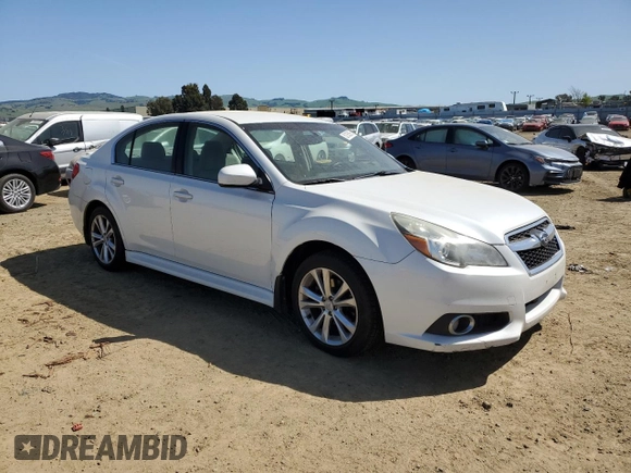 2013 Subaru Legacy Premium with VIN 4S3BMCC66D3043339, listed as a Copart auction lot 52155975 with 183,301 mi miles and Salvage title. Bid and sale history available at DreamBid. Image 4.
