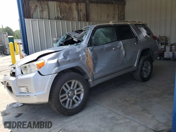 2011 Toyota 4Runner SR5 with VIN JTEZU5JR6B5032622, listed as a Copart auction lot 62197375 with Not provided miles and Salvage title. Bid and sale history available at DreamBid. Image 1.