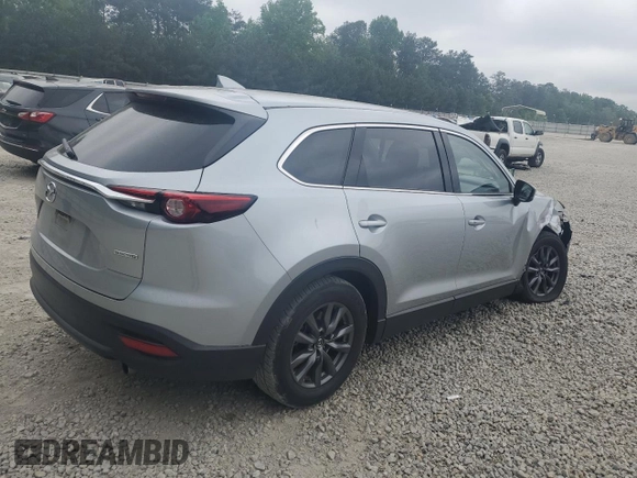 2022 Mazda CX-9 Touring with VIN JM3TCBCY6N0607357, listed as a Copart auction lot 54316745 with 66,888 mi miles and Salvage title. Bid and sale history available at DreamBid. Image 3.