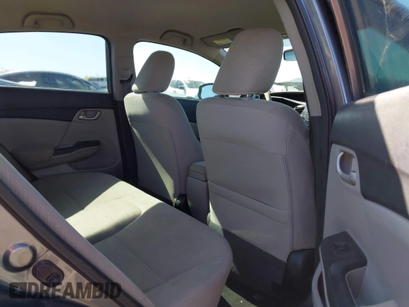 2013 Honda Civic LX with VIN 2HGFB2F59DH300657, listed as a IAAI auction lot 42111248 with Not Provided miles and . Bid and sale history available at DreamBid. Image 8.