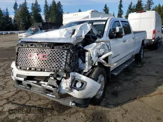 2016 GMC Sierra 3500HD Denali z VIN 1GT42YE89GF263166, wystawiony jako Copart lot #87422524 z przebiegiem Nie podano mil oraz Szkoda całkowita • Salvage title. Historia ofert i sprzedaży dostępna na DreamBid. Obrazek 1.