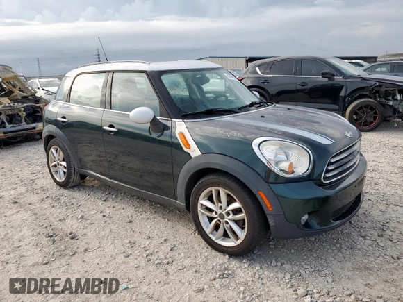 2013 MINI Countryman with VIN WMWZB3C54DWM07104, listed as a Copart auction lot 62564645 with 137,179 mi miles and Clean title. Bid and sale history available at DreamBid. Image 4.