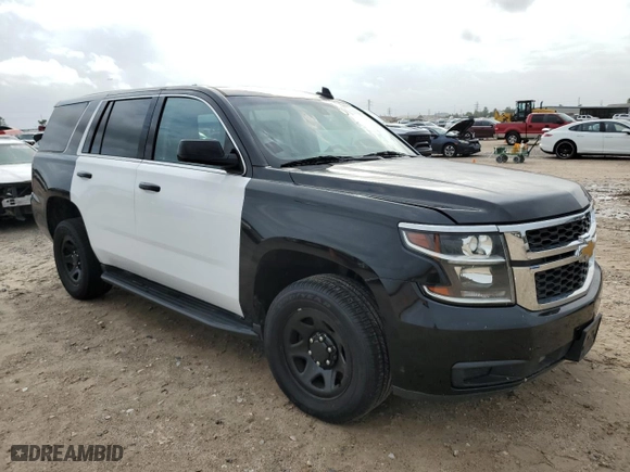 2020 Chevrolet Tahoe Commercial with VIN 1GNLCDEC2LR187635, listed as a Copart auction lot 81073734 with 62,589 mi miles and Salvage Title. Bid and sale history available at carsss.com. Image 4.