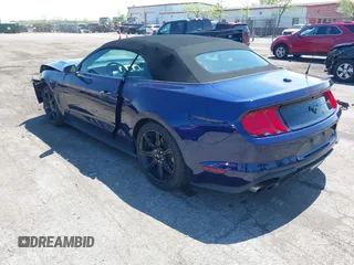 2020 Ford Mustang EcoBoost with VIN 1FATP8UH2L5127689, listed as a IAAI auction lot 42219307 with 21,399 mi miles and . Bid and sale history available at DreamBid. Image 3.