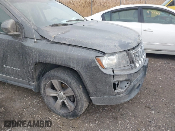 2016 Jeep Compass High Altitude Edition with VIN 1C4NJCEA4GD806920, listed as a IAAI auction lot 41163826 with 129,104 mi miles. Bid and sale history available at carsss.com. Image 17.