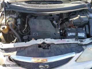 2003 Mazda MPV LX with VIN JM3LW28A330335382, listed as a Copart auction lot 74640944 with 209,833 mi miles and Salvage Title. Bid and sale history available at carsss.com. Image 12.