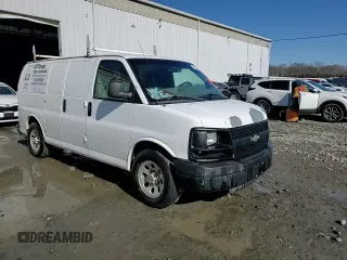 2012 Chevrolet Express Cargo with VIN 1GCSGAFX8C1107214, listed as a Copart auction lot 44963945 with 273,256 mi miles and Salvage title. Bid and sale history available at DreamBid. Image 13.