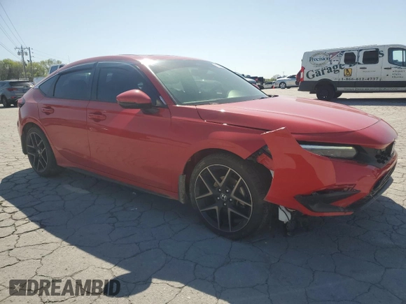 2022 Honda Civic Sport Touring z VIN 19XFL1H80NE010026, wystawiony jako Copart lot #52535585 z przebiegiem 80 696 mil mil oraz Szkoda całkowita • Salvage title. Historia ofert i sprzedaży dostępna na DreamBid. Obrazek 4.