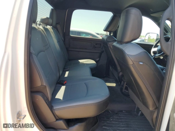 2022 Ram 2500 Tradesman with VIN 3C6UR5HJ4NG398616, listed as a Copart auction lot 52015535 with 61,189 mi miles and Salvage Title. Bid and sale history available at carsss.com. Image 10.