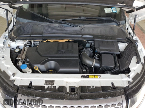 2018 Land Rover Range Rover Evoque SE with VIN SALVP2RX5JH323744, listed as a Copart auction lot 57509385 with 38,492 mi miles and Clean title. Bid and sale history available at DreamBid. Image 12.