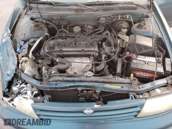 1997 Nissan Altima XE with VIN 1N4BU31D5VC188347, listed as a Copart auction lot 87655745 with 261,452 mi miles and Salvage Title. Bid and sale history available at carsss.com. Image 12.