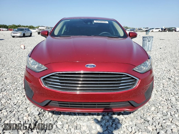2019 Ford Fusion SE with VIN 3FA6P0LUXKR225376, listed as a Copart auction lot 53430445 with 133,512 mi miles and Non Repairable. Bid and sale history available at carsss.com. Image 5.