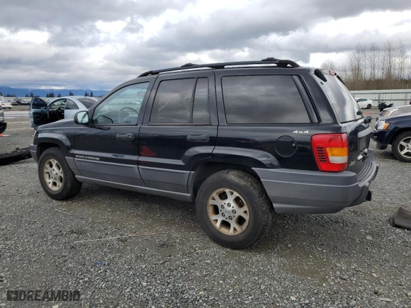 2001 Jeep Grand Cherokee Laredo with VIN 1J4GW48N31C578186, listed as a Copart auction lot 48972855 with 161,623 mi miles and Clean Title. Bid and sale history available at carsss.com. Image 2.