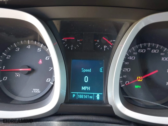 2012 Chevrolet Equinox LTZ with VIN 2GNFLFE50C6296438, listed as a IAAI auction lot 41925853 with 166,141 mi miles. Bid and sale history available at carsss.com. Image 7.