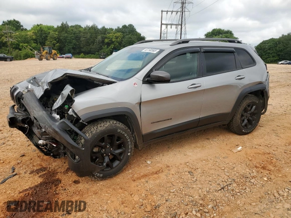 2016 Jeep Cherokee Trailhawk with VIN 1C4PJMBS4GW236966, listed as a Copart auction lot 63190565 with 101,017 mi miles and Salvage title. Bid and sale history available at DreamBid. Image 1.