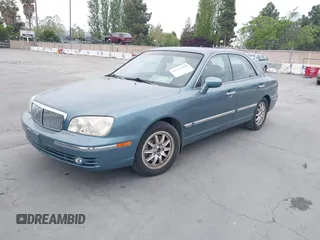 2004 Hyundai XG with VIN KMHFU45E24A363583, listed as a IAAI auction lot 42131410 with 151,476 mi miles. Bid and sale history available at carsss.com. Image 2.