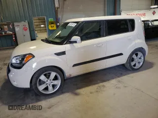 2010 Kia Soul + with VIN KNDJT2A23A7073850, listed as a Copart auction lot 50018515 with 108,747 mi miles and Salvage Title. Bid and sale history available at DreamBid. Image 1.