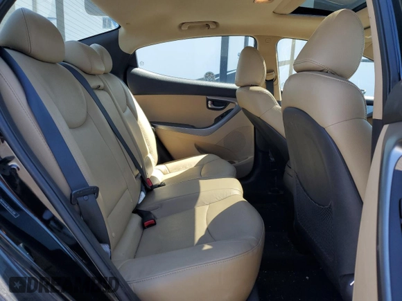 2011 Hyundai Elantra GLS with VIN 5NPDH4AE9BH052356, listed as a Copart auction lot 53126695 with 79,601 mi miles and Clean Title. Bid and sale history available at carsss.com. Image 10.