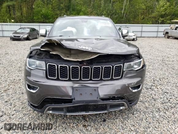 2018 Jeep Grand Cherokee Limited with VIN 1C4RJFBG4JC296822, listed as a Copart auction lot 57760515 with 122,643 mi miles and Salvage title. Bid and sale history available at DreamBid. Image 5.