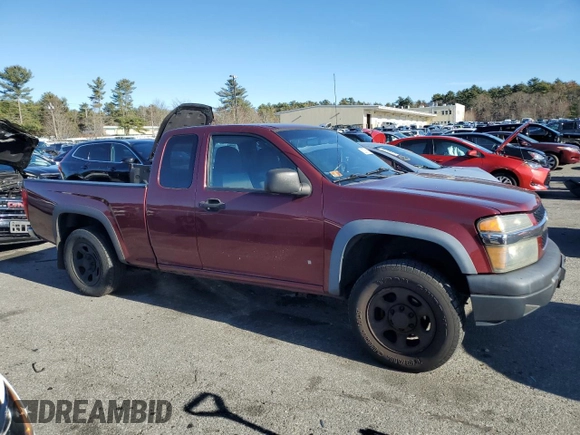 2007 Chevrolet Colorado LT w/1LT with VIN 1GCDT19EX78127086, listed as a Copart auction lot 83086124 with 150,515 mi miles and Salvage Title. Bid and sale history available at carsss.com. Image 4.