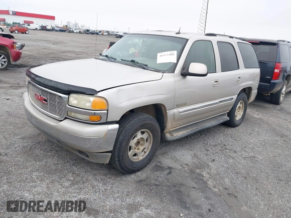 2005 GMC Yukon SLE with VIN 1GKEC13V25R125616, listed as a IAAI auction lot 41472406 with 1 mi miles. Bid and sale history available at carsss.com. Image 2.
