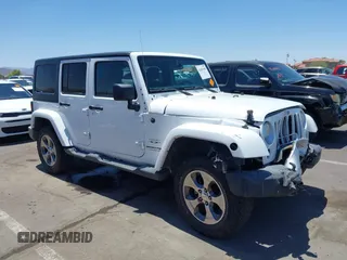 2018 Jeep Wrangler Unlimited Sahara with VIN 1C4BJWEG4JL937254, listed as a IAAI auction lot 42604184 with 114,708 mi miles and . Bid and sale history available at DreamBid. Image 1.