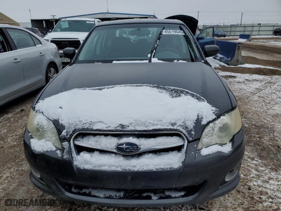 2008 Subaru Legacy (Natl) Ltd with VIN 4S3BL626287225835, listed as a Copart auction lot 45519045 with 190845 miles and Salvage Title. Bid and sale history available at carsss.com. Image 5.