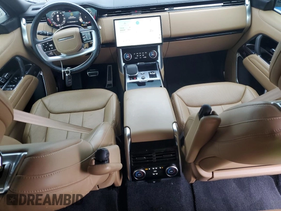 2023 Land Rover Range Rover with VIN SALK1BE71PA038180, listed as a Copart auction lot 55157005 with 10,629 mi miles and Salvage Title. Bid and sale history available at DreamBid. Image 8.