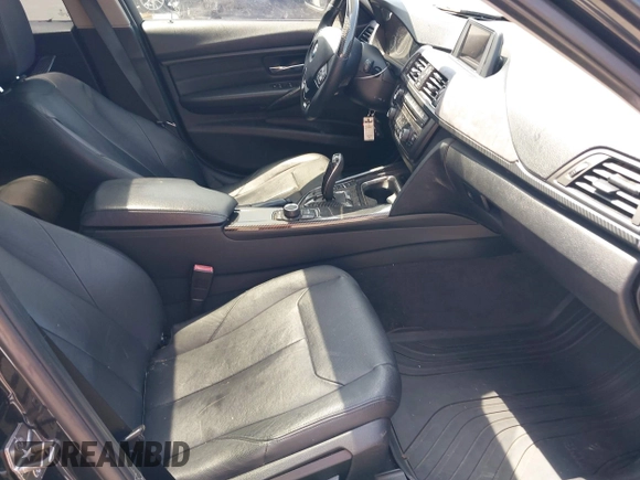 2013 BMW 3 Series 328i with VIN WBA3A5C52DF352107, listed as a IAAI auction lot 42169521 with 125,141 mi miles. Bid and sale history available at carsss.com. Image 5.