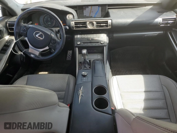 2015 Lexus IS 250 with VIN JTHCF1D26F5023662, listed as a Copart auction lot 49314285 with 142,086 mi miles and Salvage Title. Bid and sale history available at DreamBid. Image 8.