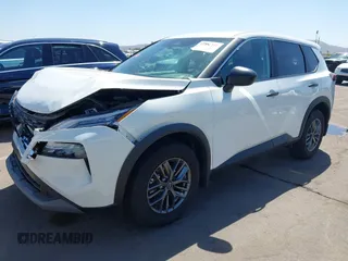 2023 Nissan Rogue S with VIN 5N1BT3AA8PC837043, listed as a IAAI auction lot 41848251 with 8,835 mi miles. Bid and sale history available at carsss.com. Image 2.