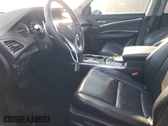 2017 Acura MDX with VIN 5J8YD4H38HL003818, listed as a Copart auction lot 67993803 with 102,899 mi miles. Bid and sale history available at carsss.com. Image 7.